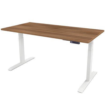โต๊ะทำงานปรับระดับ ERGOTREND SIT 2 STAND GEN3 120 ซม. สี TEAK/ขาว