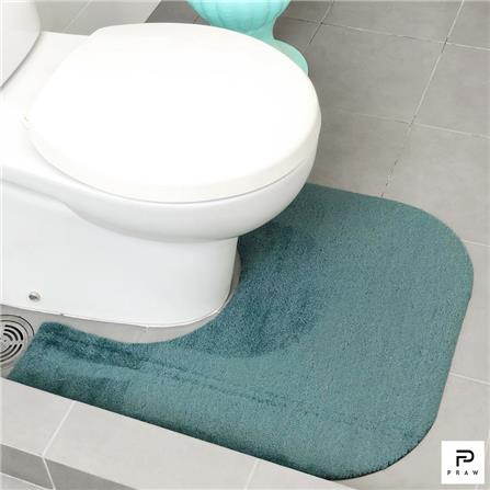พรมห้องน้ำ PRAW TOILET 62x70 ซม. สีน้ำเงิน_2