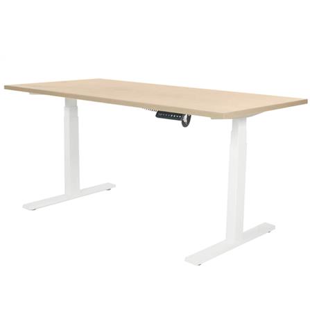โต๊ะทำงานปรับระดับ ERGOTREND SIT 2 STAND Gen2A 120 ซม. สี SHIMO ASH/ขาว_0
