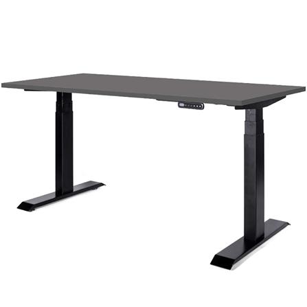 โต๊ะทำงานปรับระดับ ERGOTREND SIT 2 STAND GEN3 150 ซม. สี GRAPHITE/ดำ