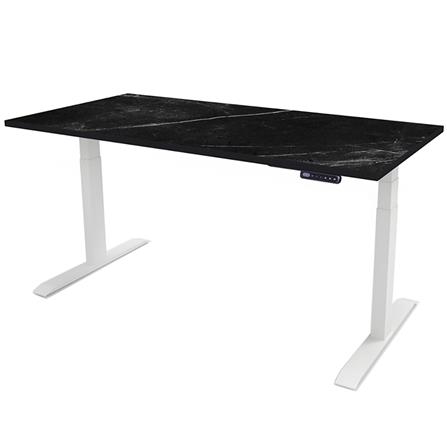 โต๊ะทำงานปรับระดับ ERGOTREND SIT 2 STAND GEN3 180 ซม. สี MIDNIGHT MABLE/ขาว