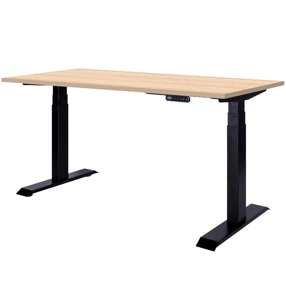 โต๊ะทำงานปรับระดับ ERGOTREND SIT 2 STAND GEN3 150 ซม. สี SHIMO ASH/ดำ