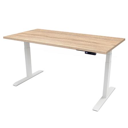 โต๊ะทำงานปรับระดับ ERGOTREND SIT 2 STAND GEN3 120 ซม. สี SONOMA/ขาว