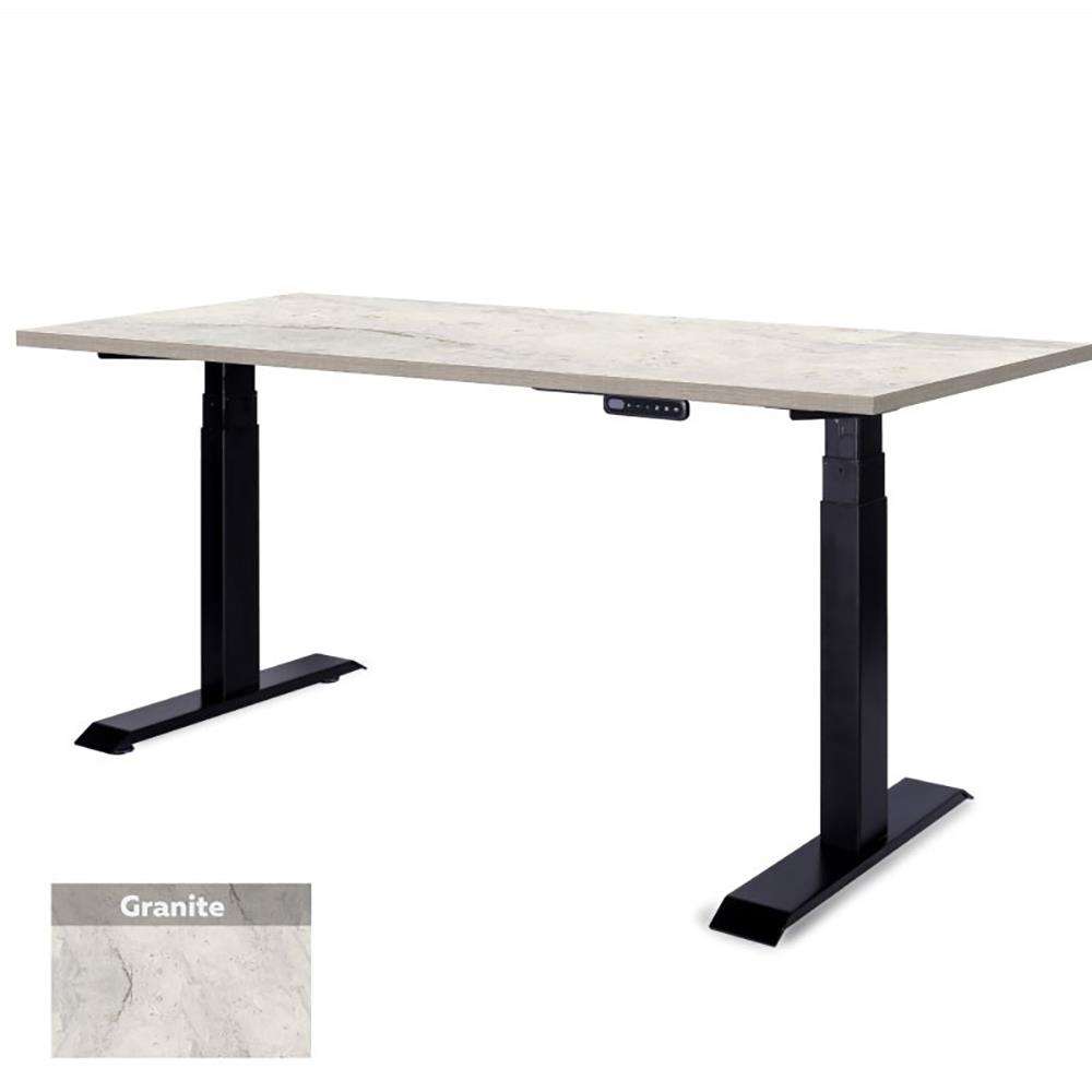 โต๊ะทำงานปรับระดับ ERGOTREND SIT 2 STAND GEN3 120 ซม. สี GRANITE/ดำ
