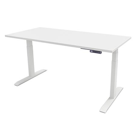 โต๊ะทำงานปรับระดับ ERGOTREND SIT 2 STAND GEN3 150 ซม. สีขาว