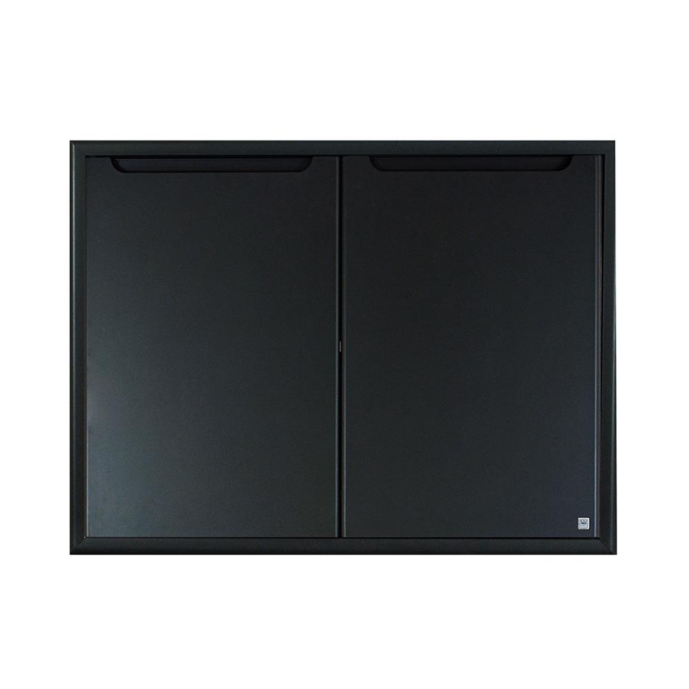 บานใต้เตา KING CURVE 81.6x61.8 ซม. สีเทา