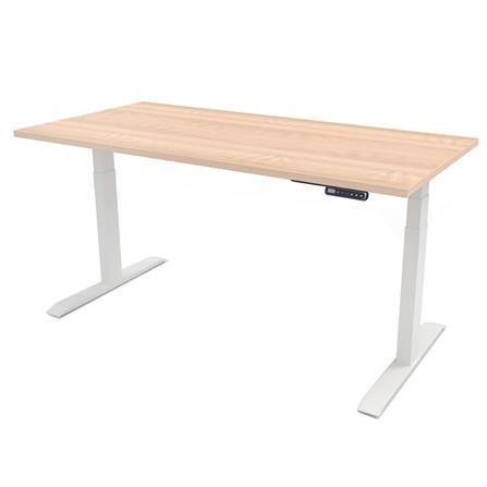 โต๊ะทำงานปรับระดับ ERGOTREND SIT 2 STAND GEN3 120 ซม. สี SHIMO ASH/ขาว