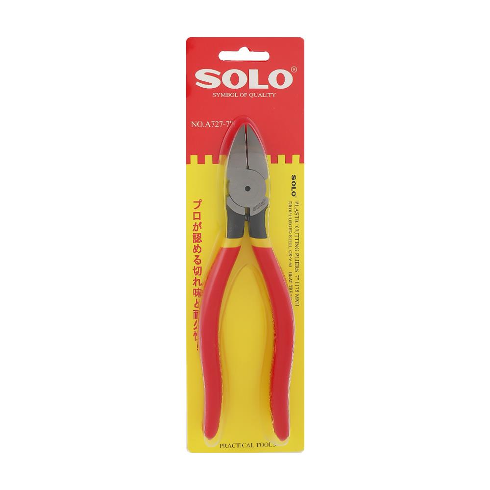 คีมปากเฉียง SOLO 6 นิ้ว