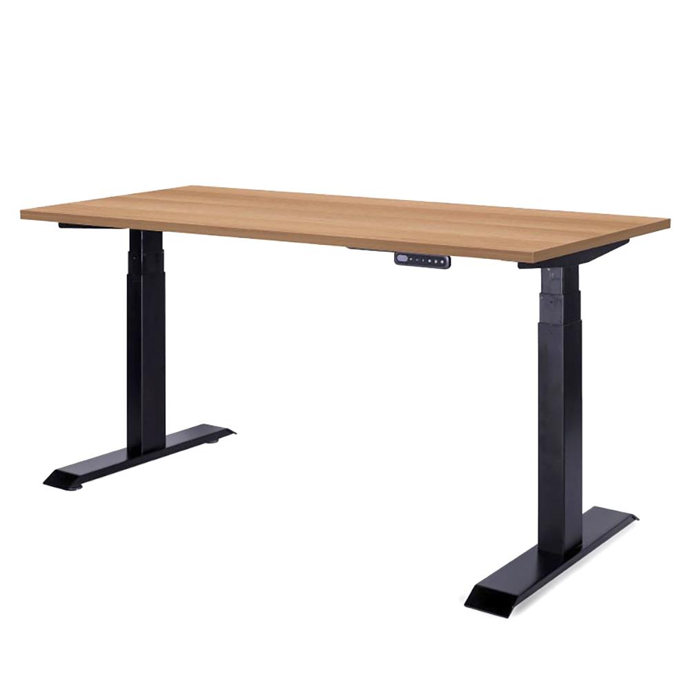 โต๊ะทำงานปรับระดับ ERGOTREND SIT 2 STAND GEN3 150 ซม. สี CAPUCINO/ดำ