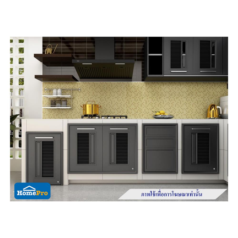 บานคู่ซิงค์ KING NOVA 96x68.8 ซม. สีเทา