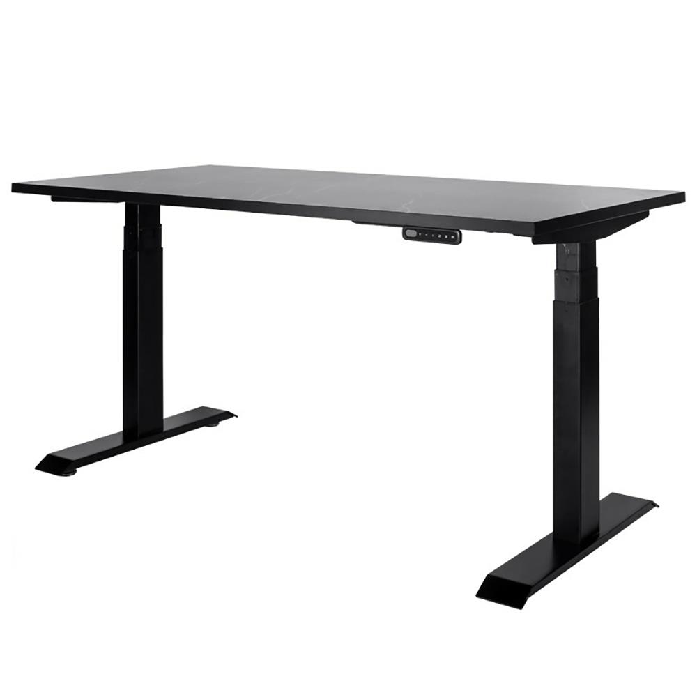 โต๊ะทำงานปรับระดับ ERGOTREND SIT 2 STAND GEN3 150 ซม. สี MIDNIGHT MABLE/ดำ