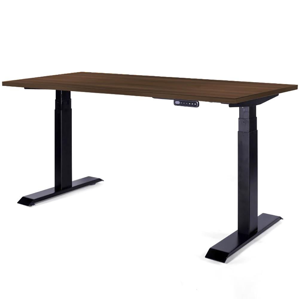 โต๊ะทำงานปรับระดับ ERGOTREND SIT 2 STAND GEN3 120 ซม. สี CLASSIC TEAK/ดำ