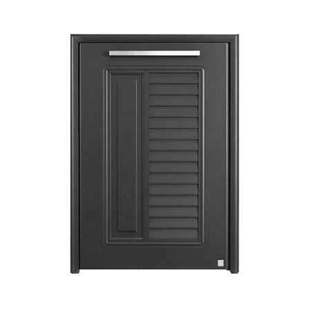 บานถังแก๊ส KING NOVA 50.8x73.6 ซม. สีเทา