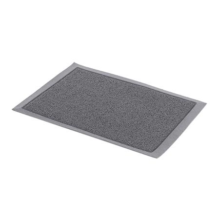 พรมเช็ดเท้าดักฝุ่น HOME LIVING STYLE CLEAN 40x60 ซม. สีเทา_1