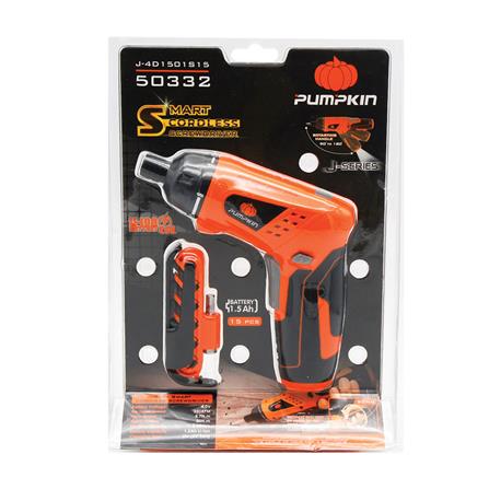 สว่านไขควงไร้สาย PUMPKIN J-4D1501S15 6.35 มม. 4 โวลต์_3
