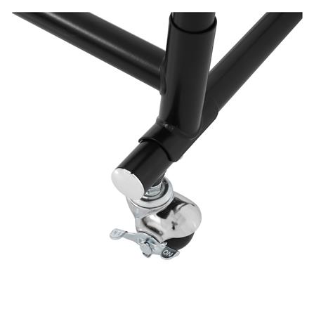 ราวแขวนผ้าบาร์คู่ปรับระดับ100.5x41x184cm สีดำ PLIM_4