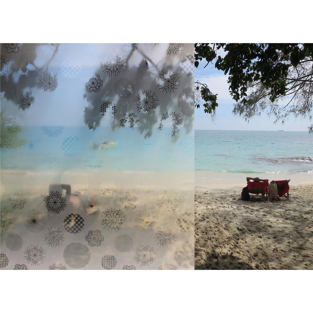 แผ่น PVC สุญญากาศ หน้ากว้าง 92 ซม. MEIWA SNOW FLAKE (ตัดขายเป็นเมตร)