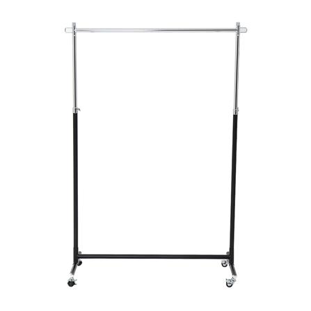 ราวแขวนผ้าปรับระดับได้ 100.5x41x184cm สีดำ PLIM_1