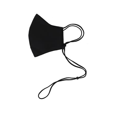 หน้ากากผ้า DEXZON คล้องคอ PM 2.5 สีดำ_2