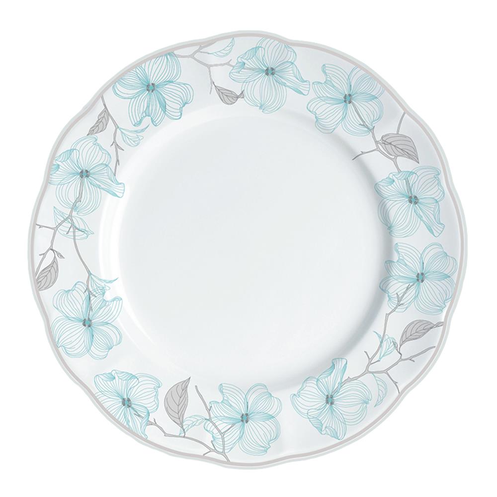 จาน FINE PORCELAIN ตื้น 8" KECH WINTER SKY