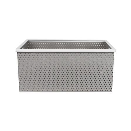 ตะกร้าผ้าเหลี่ยม PLIM STACK ไซซ์ L สีเทา_2