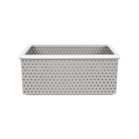 ตะกร้าผ้าเหลี่ยม PLIM STACK ไซซ์ S สีเทา_2