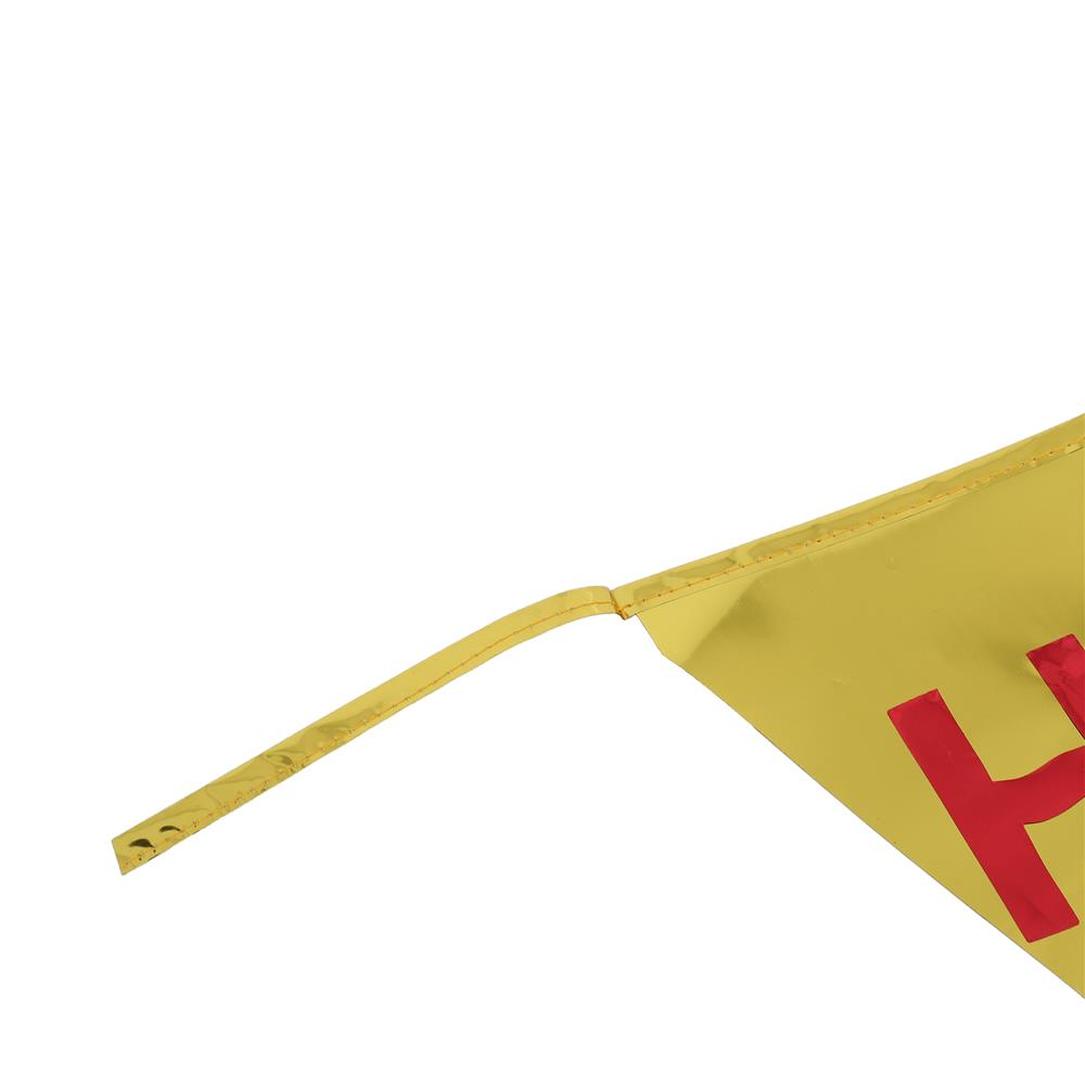 ธงตกแต่ง SIAMXMAS HAPPY NEW YEAR 200 ซม. สีทอง