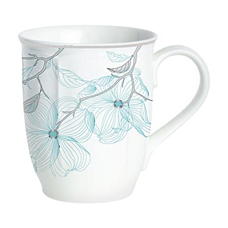 ถ้วยหู FINE PORCELAIN 320ml KECH WINTER SKY_0