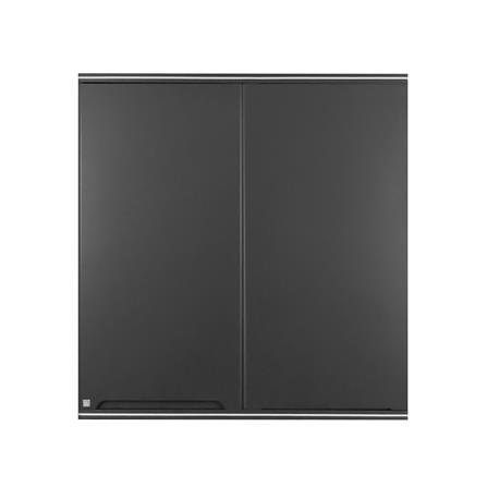 ตู้เข้ามุม KING G.PLATINUM CURVE 90x94 ซม. สีเทา