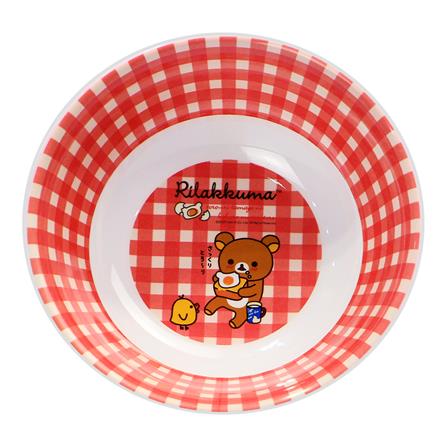 ชามเมลามีน 7" SUPERWARE RILAKKUMA MEETS WITH EGGS