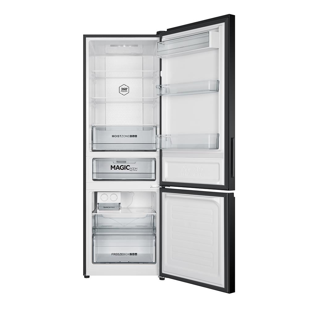 ตู้เย็น 2 ประตู HAIER HRF-BM325GI 11.4 คิว กระจกดำ อินเวอร์เตอร์