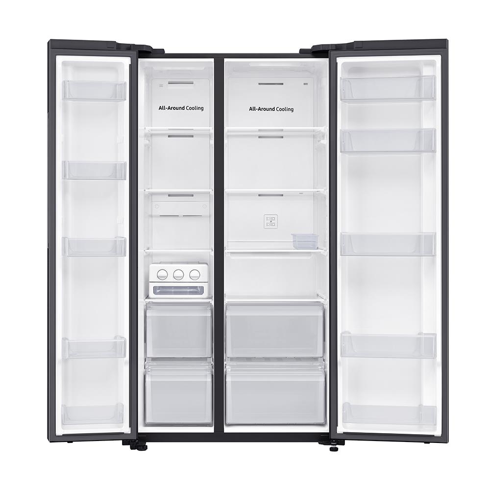 ตู้เย็น SIDE BY SIDE SAMSUNG RS62R5001B4 23.1 คิว สี BLACK MATT