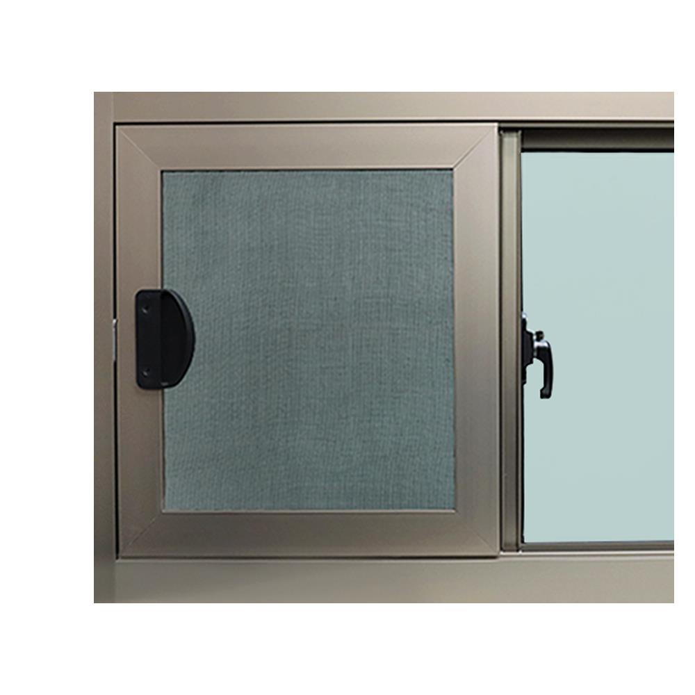 หน้าต่างบานเลื่อน อะลูมิเนียม S-S มุ้ง WINTOP 80X50 ซม. สีแชมเปญ