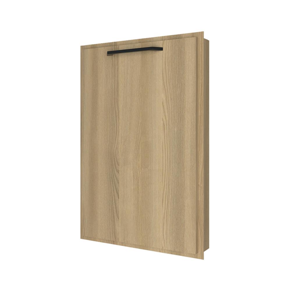 บานซิงค์เดี่ยว PARAZZO ENZO มือจับดำ 40x60 ซม. สีเนเจอรัลโอ๊ค