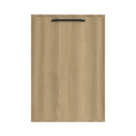 บานซิงค์เดี่ยว PARAZZO ENZO มือจับดำ 40x60 ซม. สีเ...