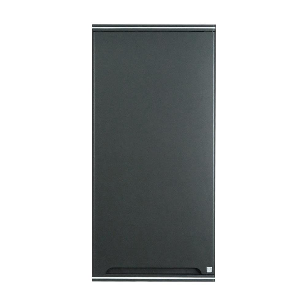 ตู้เดี่ยว KING G.PLATINUM CURVE 45x94 ซม. สีเทา