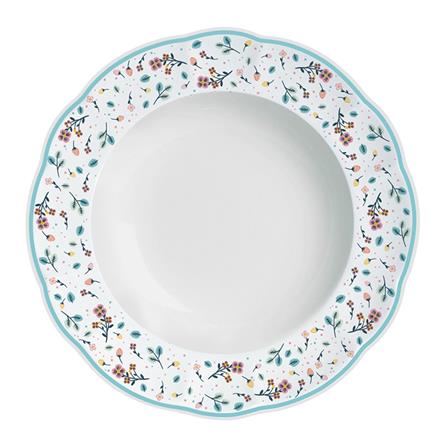 จาน FINE PORCELAIN ลึก 9" KECH SPRING FLOWERS