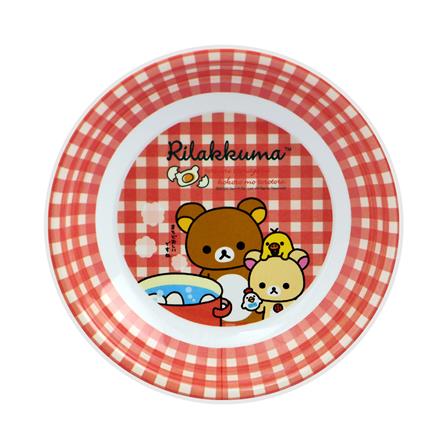 จานเมลามีนบัว 7.75