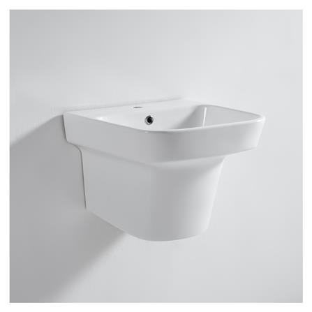 อ่างล้างหน้าพร้อมขาตั้ง HAFELE 495.60.977 สีขาว_1