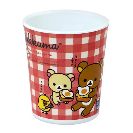 แก้วน้ำเมลามีน 250ml SUPERWARE RILAKKUMA MEETS WITH EGGS_0