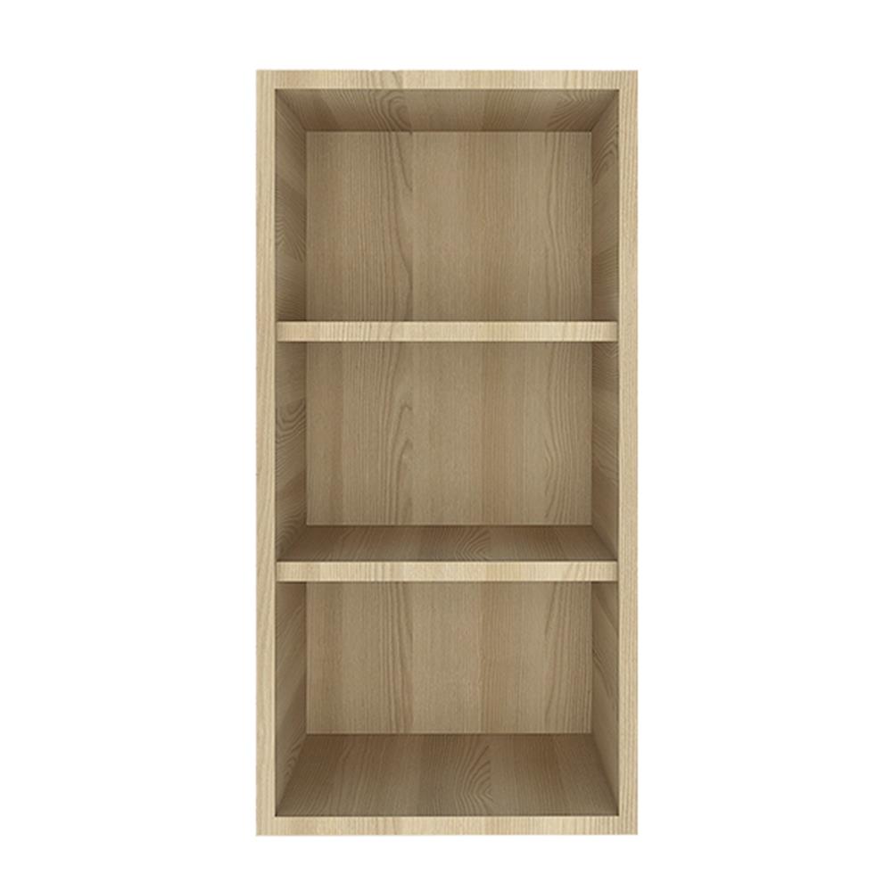 ตู้จบมุมสี่เหลี่ยม WPC PARAZZO ENZO มือจับดำ 30x60 ซม. สี เนเจอรัลโอ๊ค