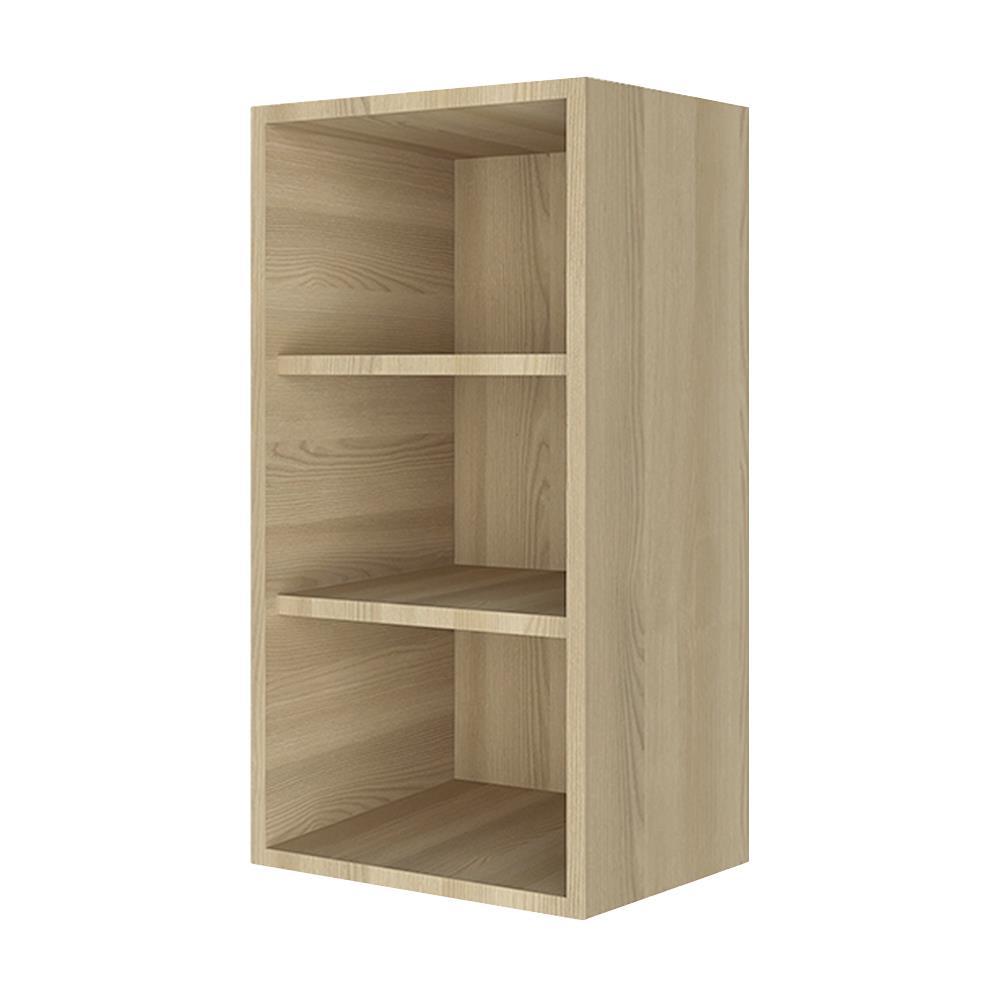 ตู้จบมุมสี่เหลี่ยม WPC PARAZZO ENZO มือจับดำ 30x60 ซม. สี เนเจอรัลโอ๊ค