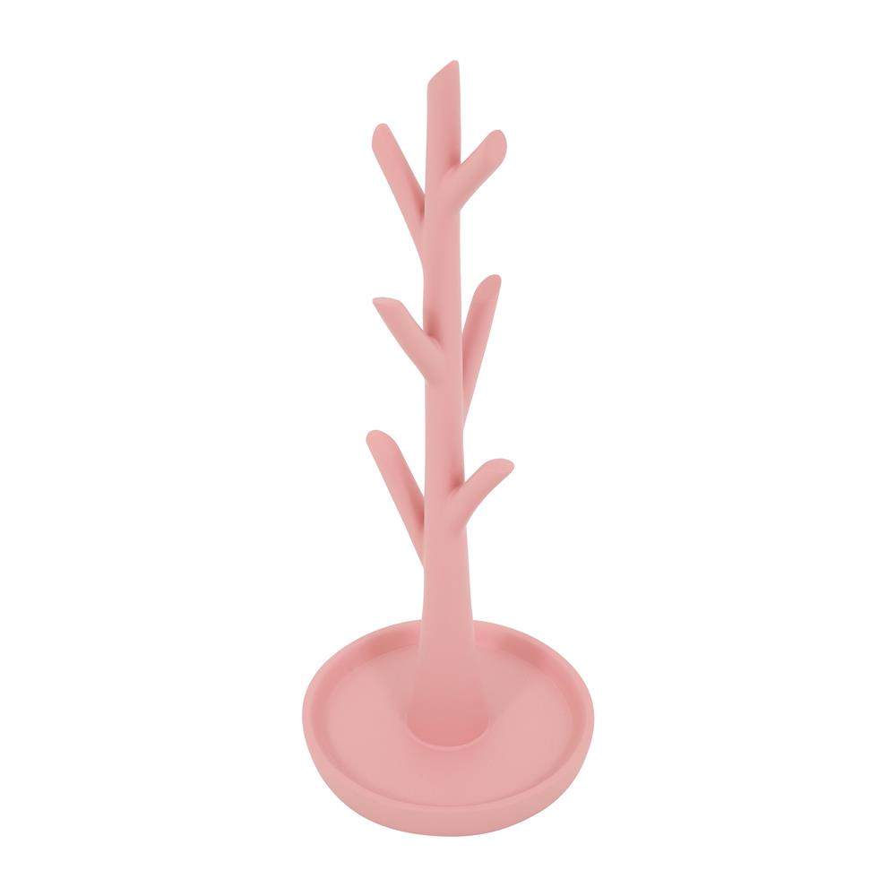 อุปกรณ์จัดเก็บเครื่องประดับ เรซิ่น STACKO WISH 13.3X13.3X31.3 ซม. สีชมพู