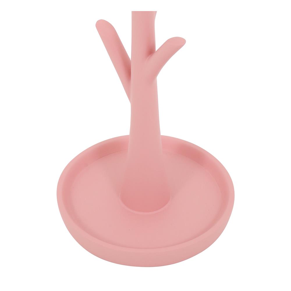 อุปกรณ์จัดเก็บเครื่องประดับ เรซิ่น STACKO WISH 13.3X13.3X31.3 ซม. สีชมพู