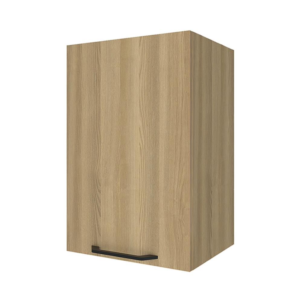 ตู้เดี่ยว WPC PARAZZO ENZO มือจับดำ 40x60 ซม. สีเนเจอรัลโอ๊ค