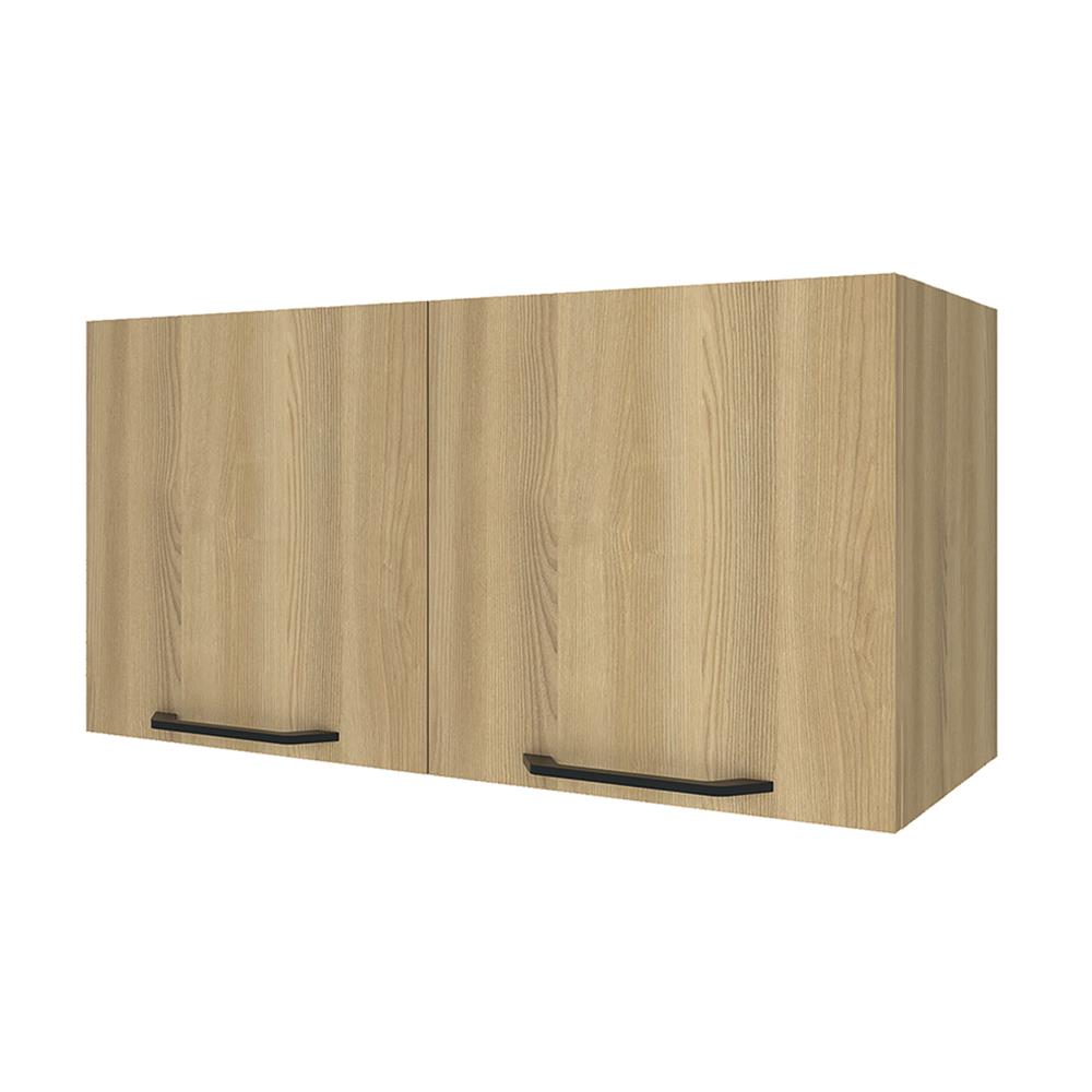 ตู้คู่ WPC PARAZZO ENZO มือจับดำ 80x40 ซม. สีเนเชอรัลโอ๊ค