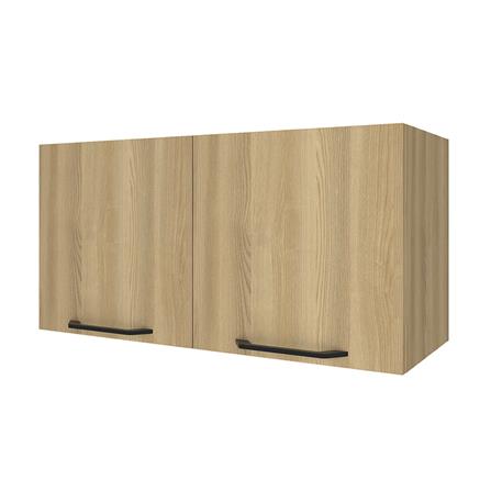 ตู้คู่ WPC PARAZZO ENZO มือจับดำ 80x40 ซม. สีเนเชอรัลโอ๊ค_1