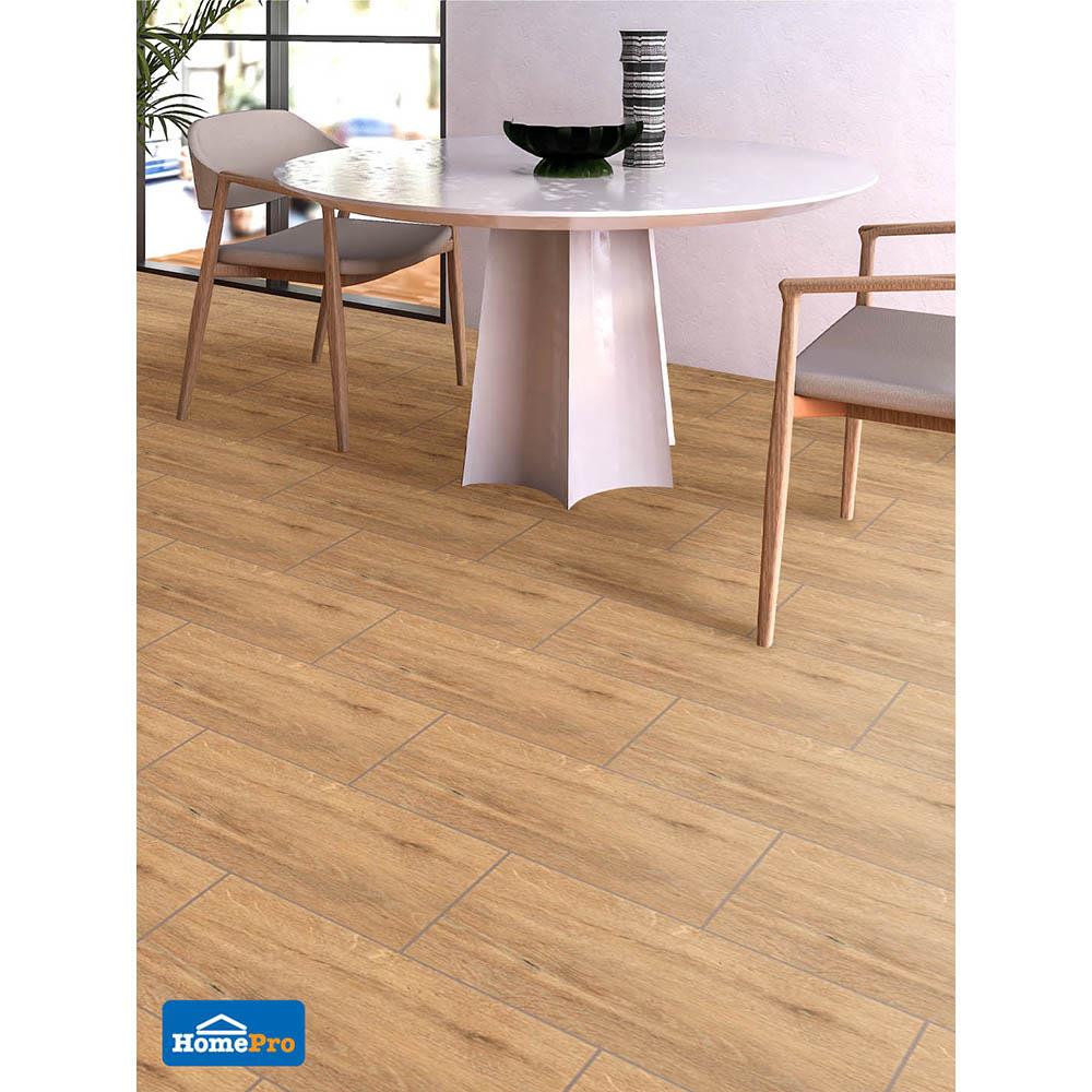 กระเบื้องพื้น 12x24 นิ้ว COTTO พิโลวู้ด น้ำตาล (HYG) 1.44M2