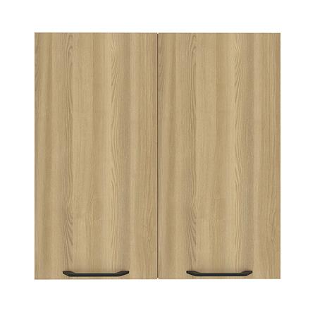 ตู้คู่ WPC PARAZZO ENZO มือจับดำ 80x80 ซม. สีเนเจอรัลโอ๊ค_1