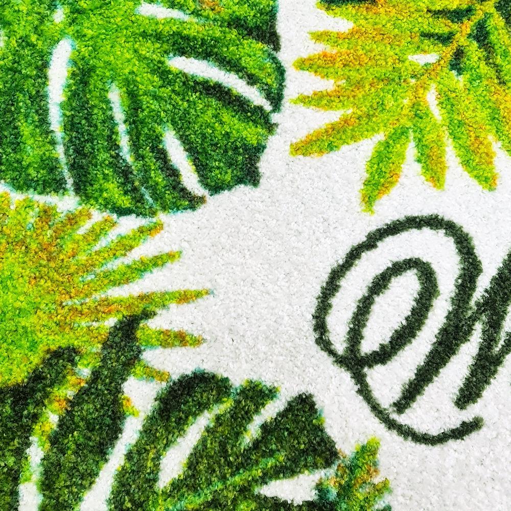 พรม PRAW TROPICAL 50X75 ซม. สีเขียว